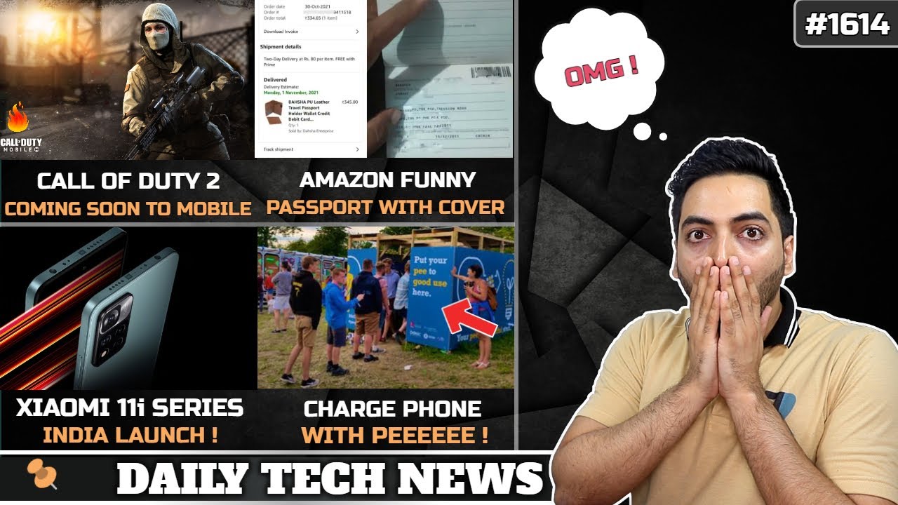 Smartphone Charging With Pee😯,Call Of Duty mobile 2😍,realme Flagship,Amazon Passport Sale😂,WhatsApp