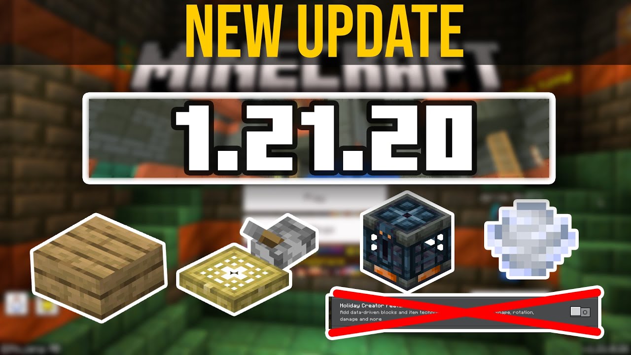 MCPE 1.21.20 Full release - Everything new Changes & Fixes this update ...