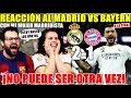 HINCHA del BARÇA REACCIONA al MADRID 2-1 BAYERN con MI MUJER MADRIDISTA ¡OTRA VEZ NOOOO! ESTOY HARTO