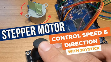 How to Control Stepper Motor With Joystick Using Arduino