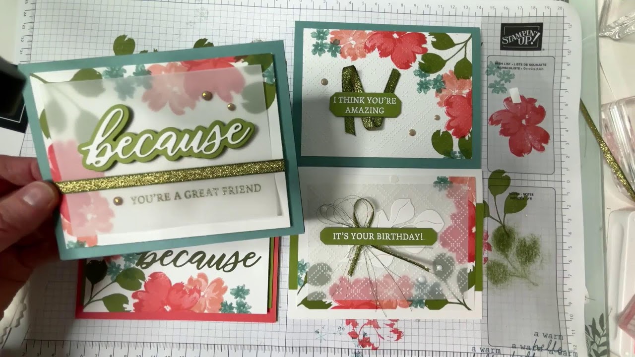 Brushed with Beauty card idea!