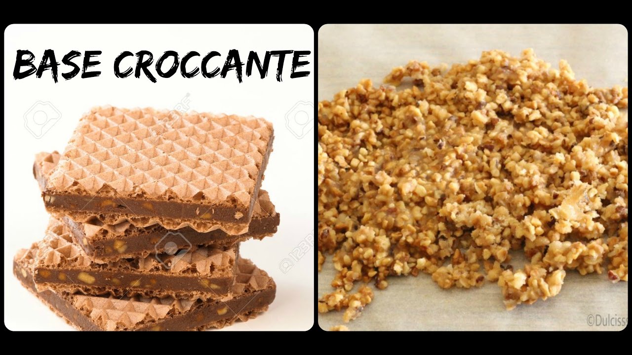 Base croccante (con wafer) - YouTube