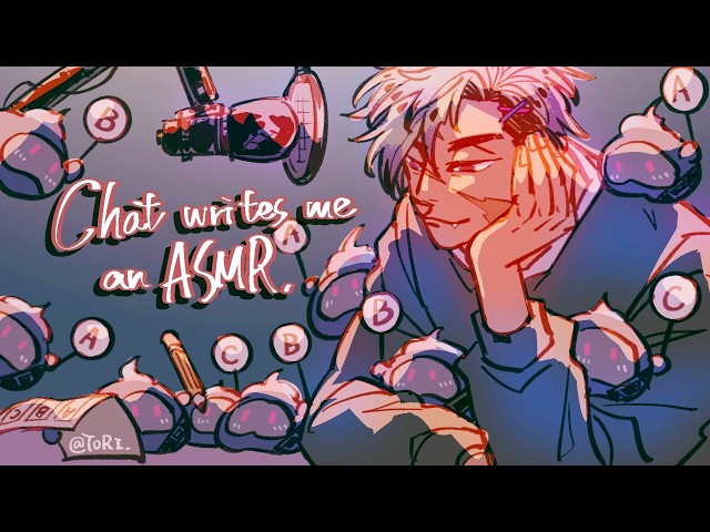 ASMR BUT CHAT WRITES IT FOR ME【NIJISANJI EN | Vantacrow Bringer】