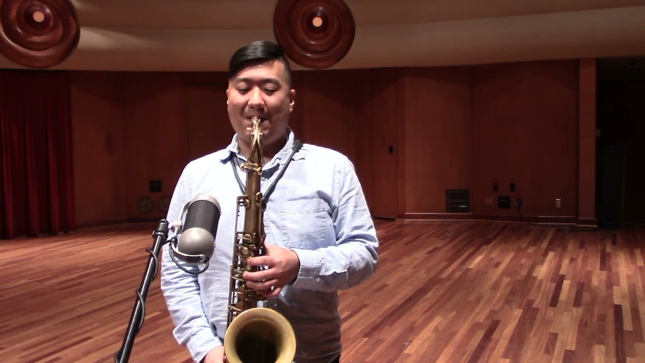 GMEA All State Jazz Etude 1 Tenor Saxophone YouTube