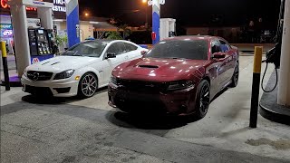 2015 Mercedes C63 AMG 507 Edition Bolt Ons E85 vs 2019 Dodge Charger 392 Bolt Ons Cam 93