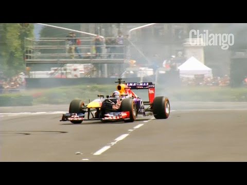 Demostración de Fórmula Uno en el Zócalo | Así se puso