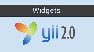 yii2 Widgets - yii2 tutorials | part 11