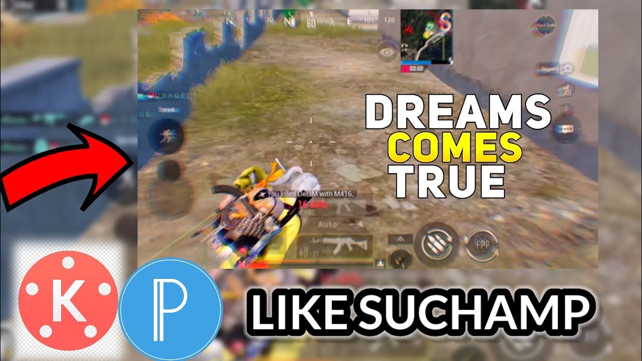 HOW TO MAKE THUMBNAIL LIKE SUCHAMP ON KINEMASTER+PIXELLAB ✌️/BGMI THUMBNAIL/ MR GAMERZ