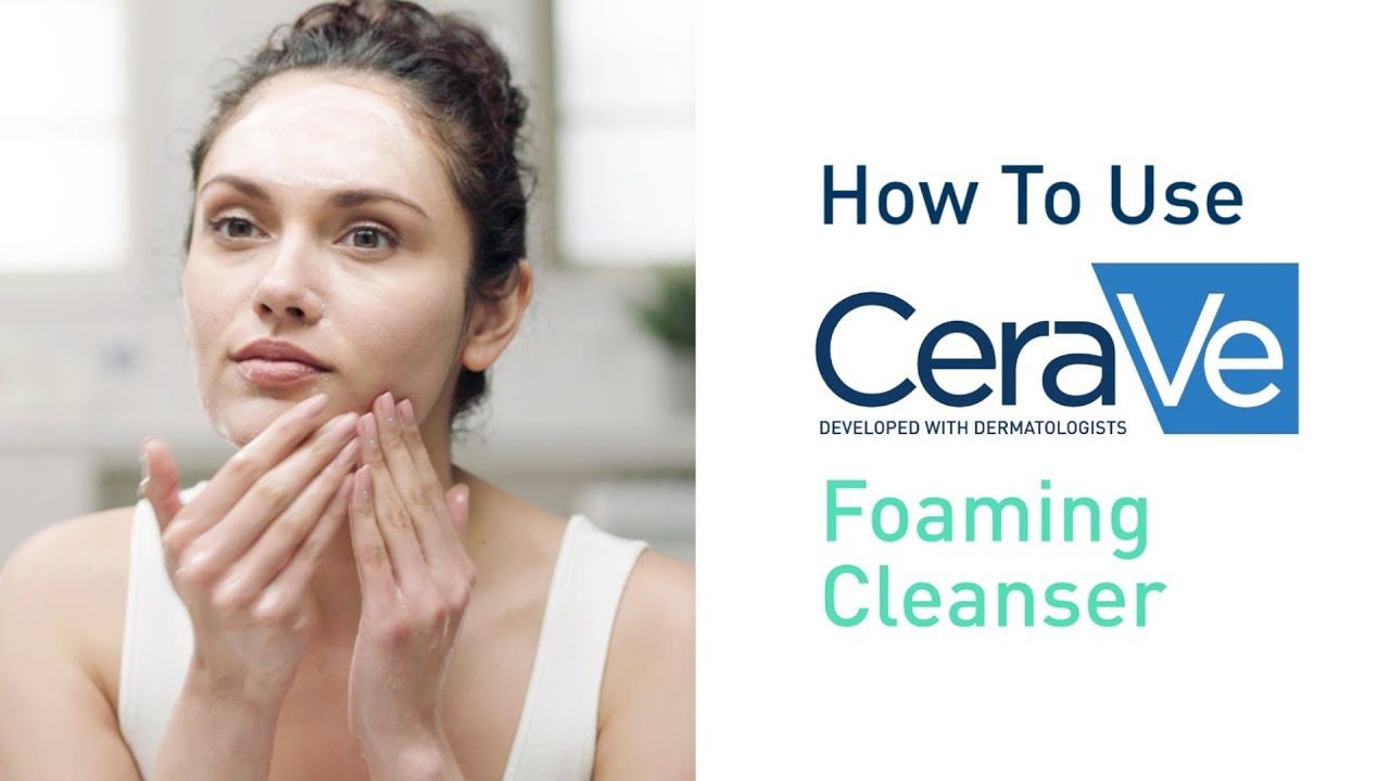 Cerave Foaming Facial Cleanser