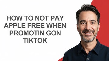 How to Not Pay Apple Free When Promotin Gon Tiktok - KevinHowTo