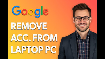 How To Remove Google Account From Laptop Pc [Latest 2025 Update]
