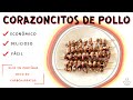 Receta de corazoncitos de pollo al vino a la parrilla – Fácil, rico y rápido