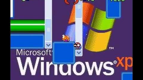 Windows XP Super Mario World (SMW) Hack