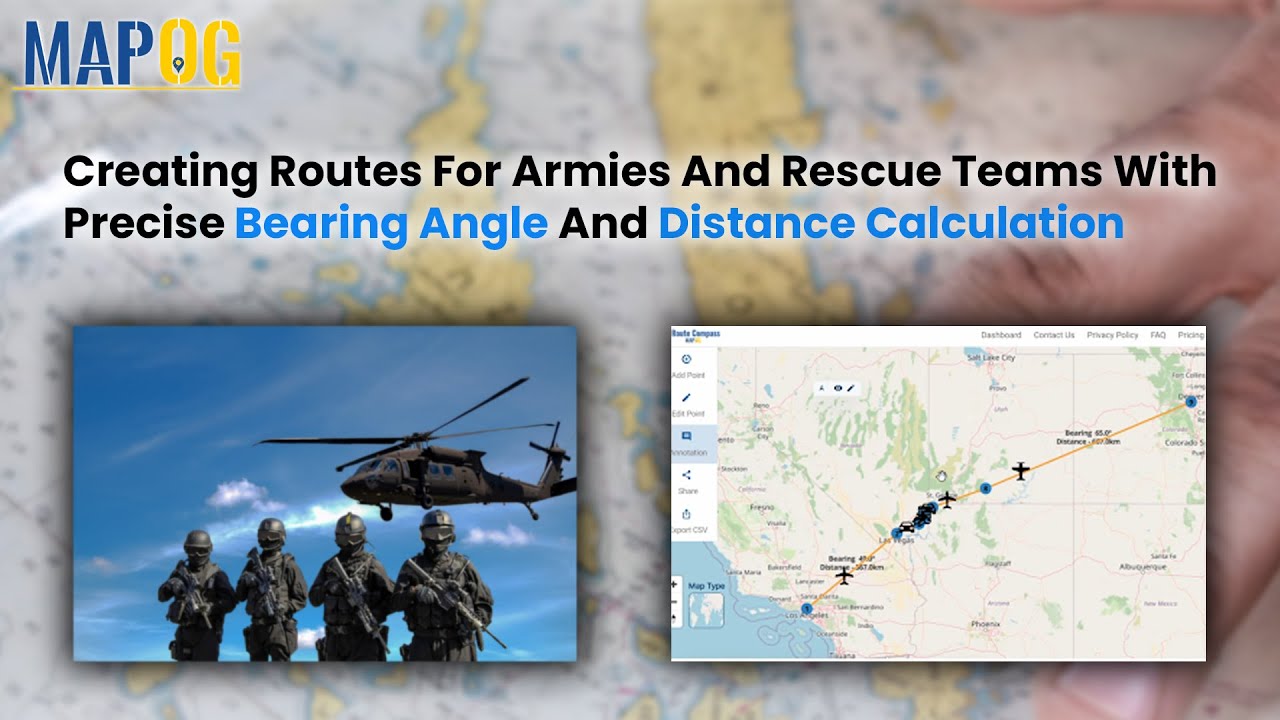 Us Army Routing Sheet Creating Safe Routes for Armies and Rescue Teams - a route map at high ...