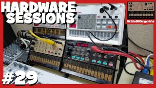 Hardware Session #29 | Korg Volca Bass, Sample, FM, & Keys w/ Arturia Keystep