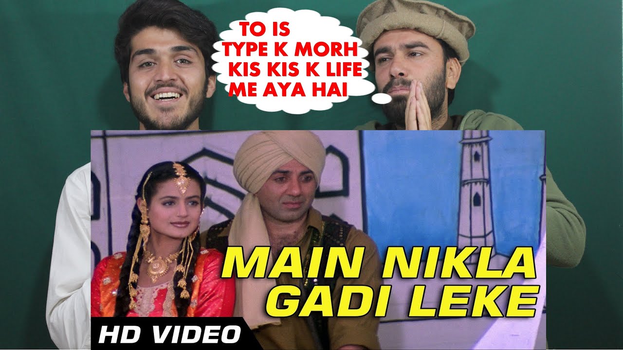 Gadar  Main Nikla Gaddi Leke  Full Song Video  Sunny Deol  Ameesha Patel  AFGHAN REACTION