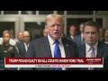 Donald Trump reacts to guilty verdict