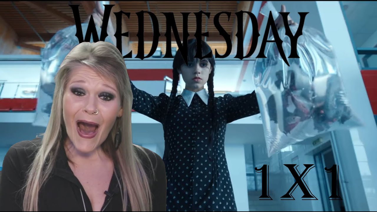 EMILY REACTS | WEDNESDAY [1x1] (REACTION) | Wednesday on Wednesday ...