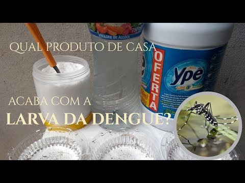 Vídeo: O bicarbonato de sódio mata as larvas do mosquito?