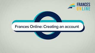 Creating an account in Frances Online 0826