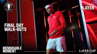 Final Day Walk-Outs | Laver Cup 2026