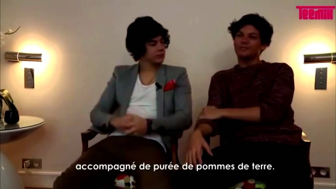 Louis' first ever cooking experience ;) - YouTube