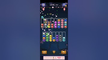 Color Ball Sort Puzzle Level 131 Solution