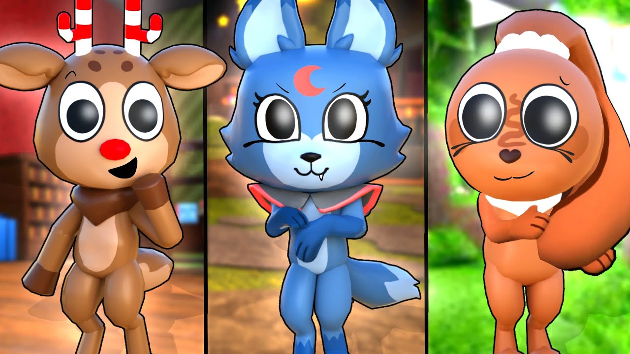 ИГРАЕМ ЗА ЕВЕНТОВЫХ ТУНОВ В МИР ДЕНДИ🦌🐺🐇