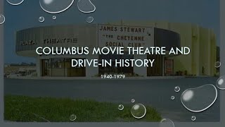 Columbus, Georgia movie theatre and drive-in history 1940-1979