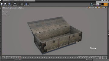 Wooden crate for M84 Stun Grenades with animations