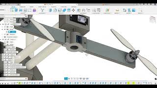 CAD model for the Twin-Propeller Inverted Pendulum