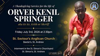 Live Stream of Funeral Service for Orver Kenil Springer