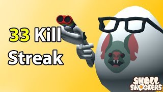 33 Kill Streak! | Shell Shockers