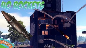 RUST RAIDS | 40 ROCKETS | 7K HQ LOOT