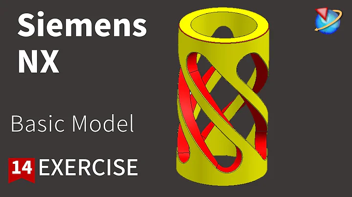 Siemens NX Tutorial for beginners,basic model exercise -14