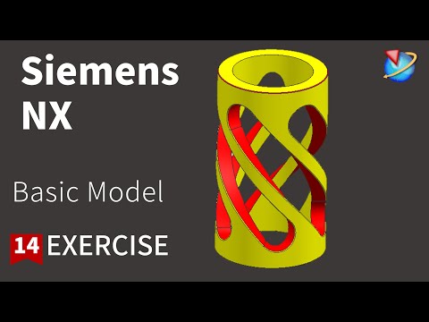 Siemens NX Tutorial for beginners,basic model exercise -14