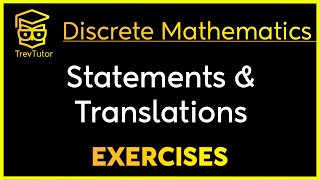 [Discrete Mathematics] Statement Identification and Translation Examples