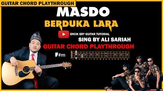 Masdo - Berduka Lara ( Guitar Chord Playthrough )