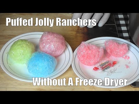 How To Make Puffed Skittles Candy WITHOUT A Freeze Dryer Ep230 