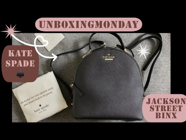 KATE SPADE ♠️ | Unboxing Monday | Jackson Street Binx Backpack | Reviews By  Alexis - YouTube