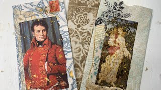 #roxysweeklychallenge Week 4 - How to make floating flip pockets for junk Journals