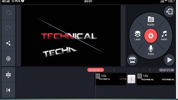 2 Style to Create Slice intro for YouTube | Slice Text Effect in Kinemaster 2021