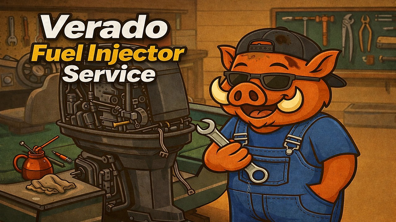 Mercury Verado Fuel Injector Service - DIY Mainteneance Guide