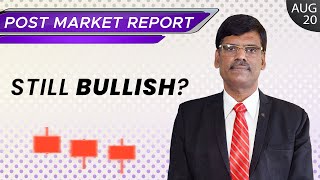 My Bullish Strategy Gave Only Rs.20 Loss?? Post Market Report 20-Aug-21