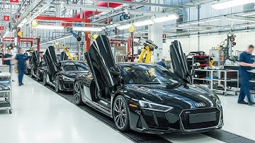 Inside the Audi Factory — Million-Dollar Supercars Are Built by Hand (Full Process)