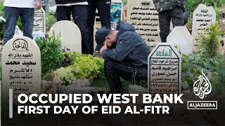 Eid in the occupied West Bank: Palestinians visit graves to remember the dead