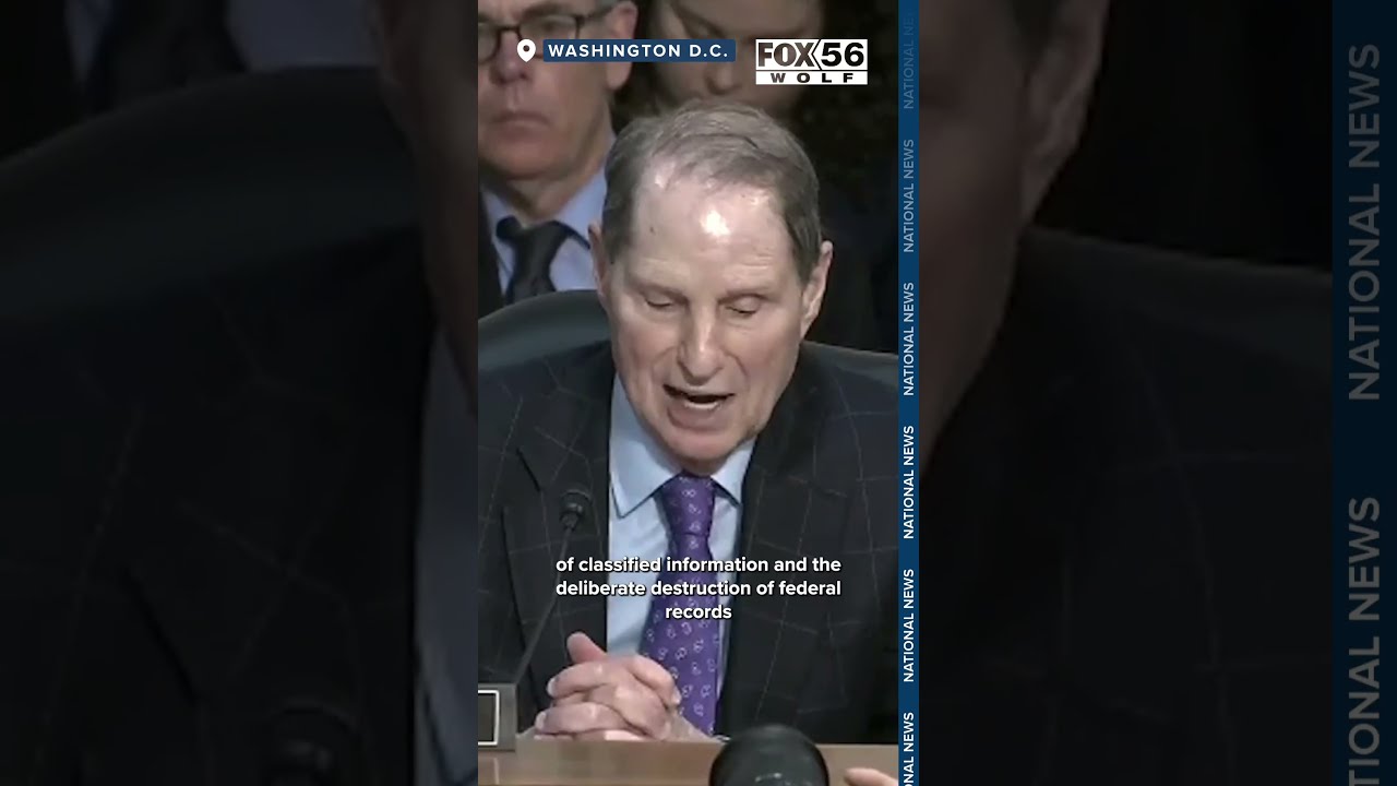 Sen Wyden Demands Walz And Hegseth Resign Over Leaked Plan