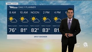 WPTV First Alert Weather Forecast: Thanksgiving morning, Nov. 24, 2022