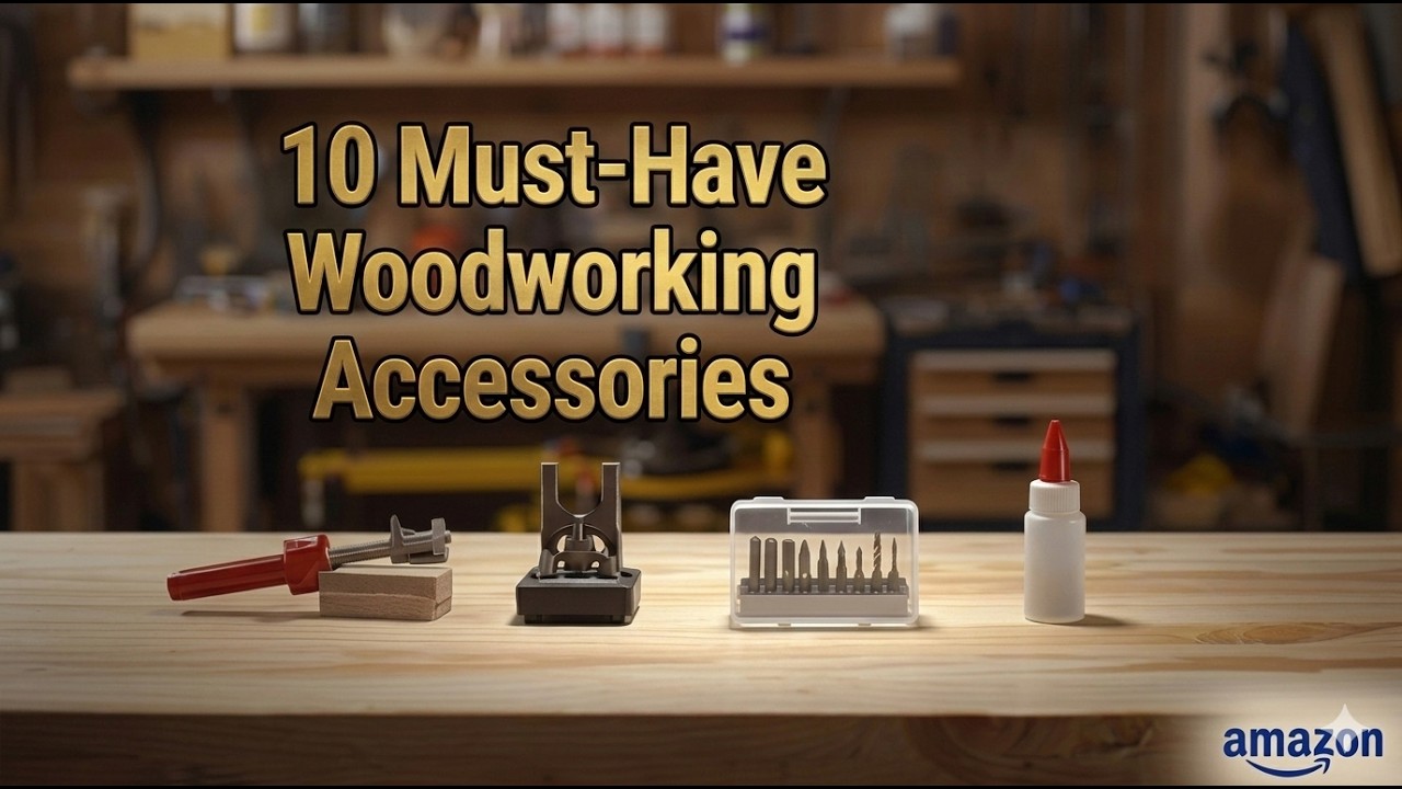 10 Must Have Woodworking Accessories for DIY Projects on Amazon 2026