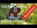 Roomtour | Ausbau Dacia Logan zum Microcamper • E17